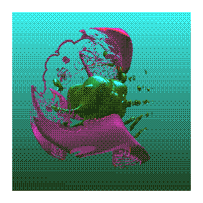milkdrop #189 static NFT preview