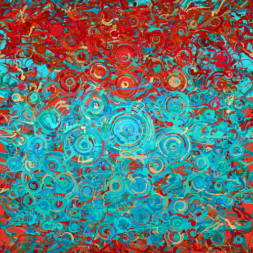 Complementary synapse III #23 static NFT preview