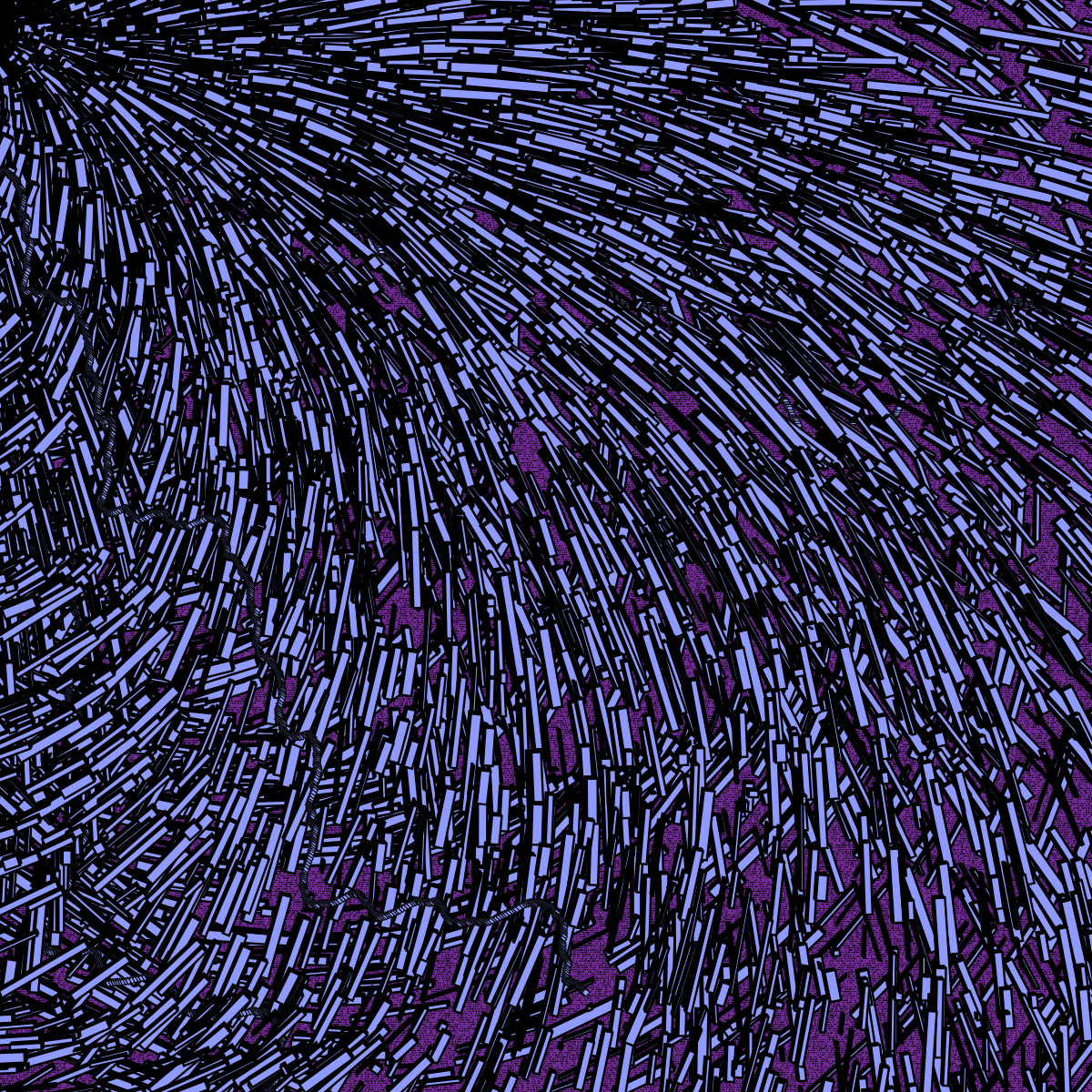 Walk with noise curve #273 static NFT preview