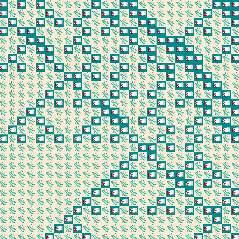 Elementary Cellular Emoji Automata #712 static NFT preview