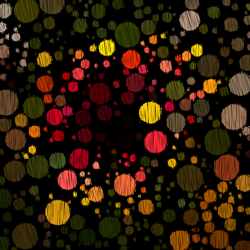roughly packed flowers #42 static token preview