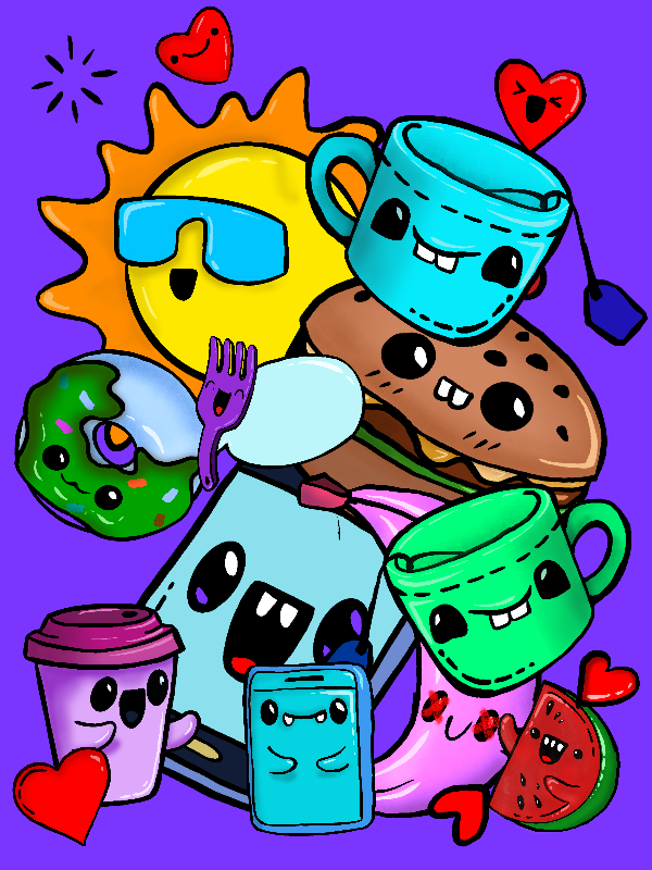 Doodles art #3 static token preview