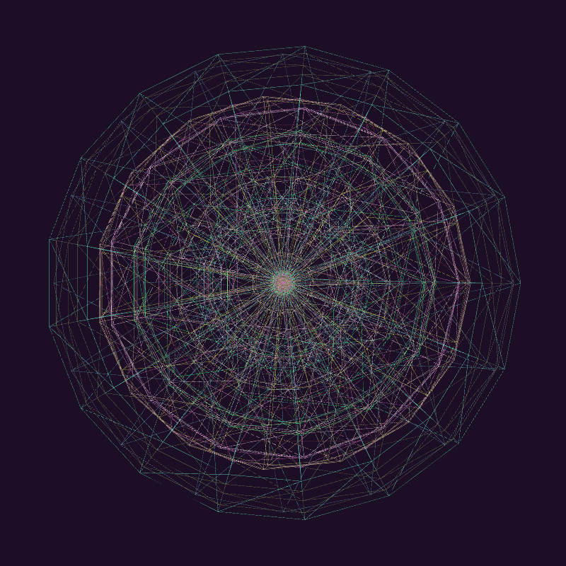 tzMandala #12 static NFT preview