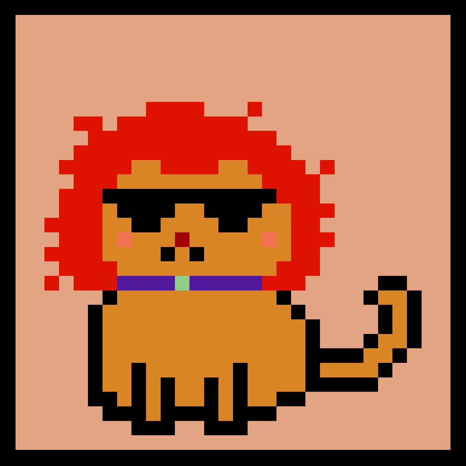 Lazy Kitties #445 static token preview