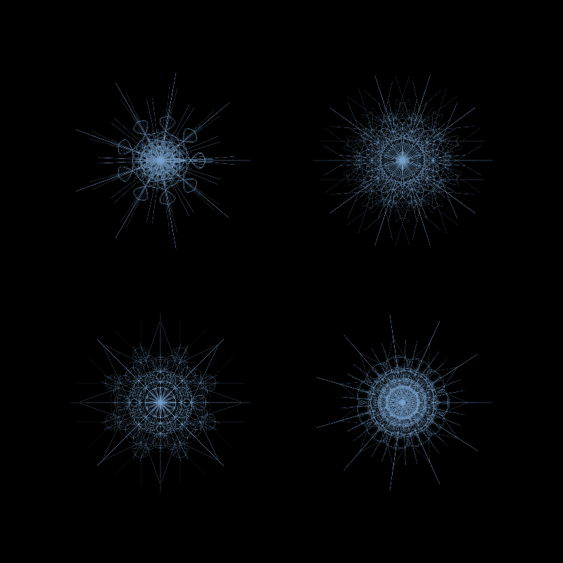 Snowflakes #7 static token preview