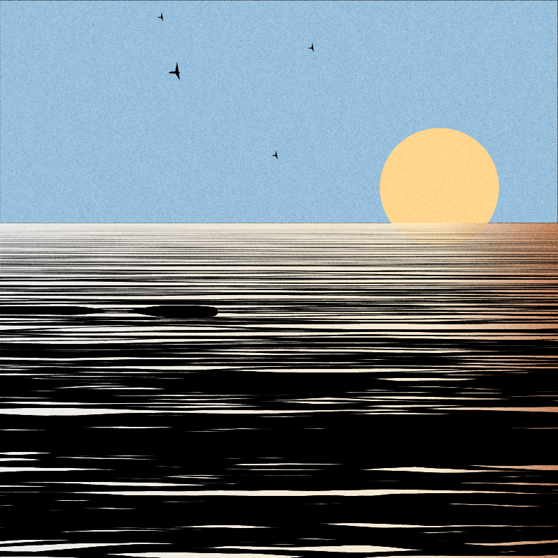 Coastal Waves #183 static NFT preview