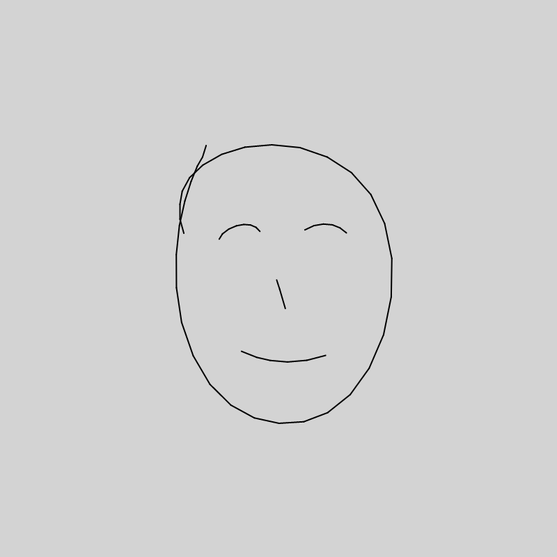 NeuralFaces #888 static NFT preview