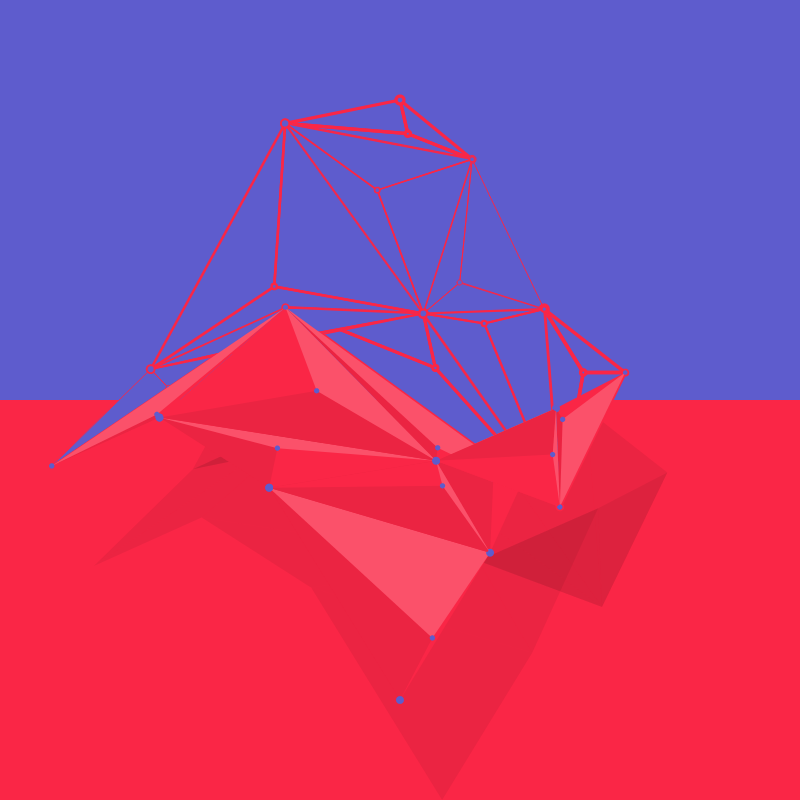 Machine 9: floating islands #58 static NFT preview