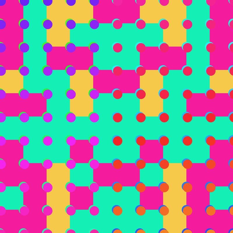 Squares and dots #14 static token preview