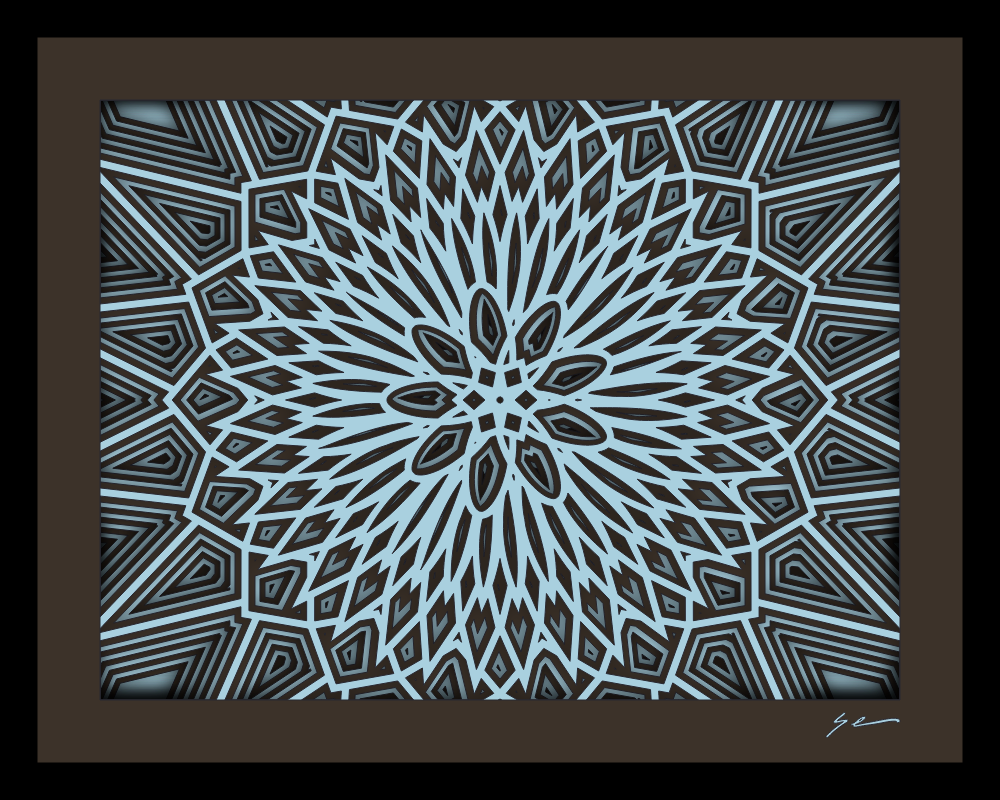 fx(mandala) #82 static NFT preview