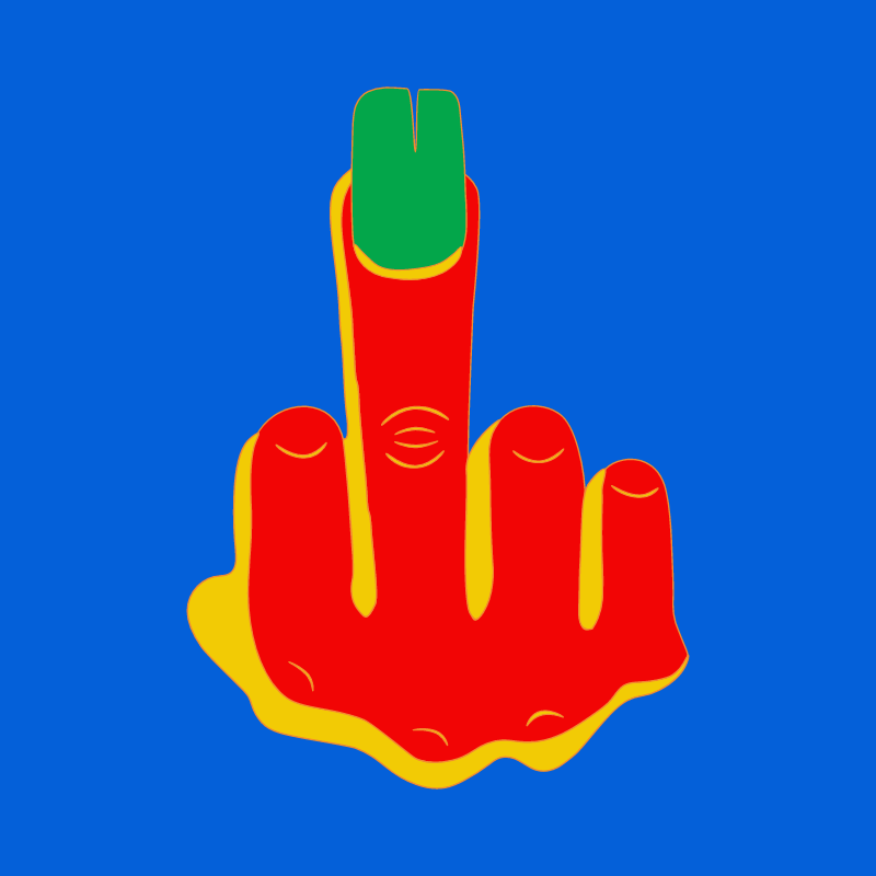The finger #45 static token preview