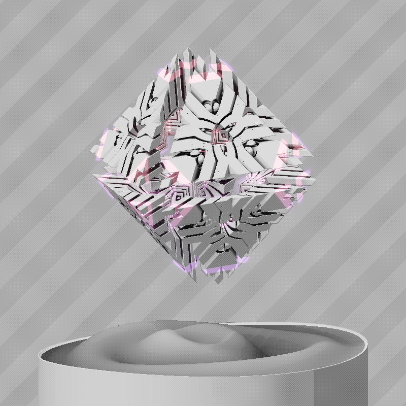 Fractal Hash v2 #3 static NFT preview