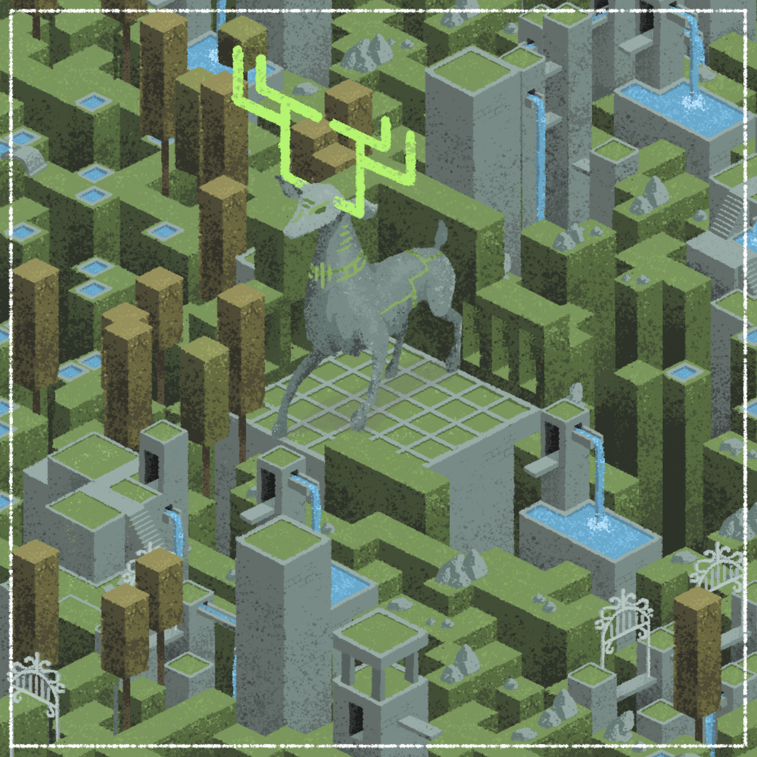 Perpetual Maze #109 static NFT preview