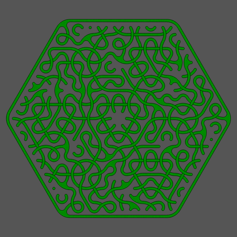 Threefold Symmetry - Dark Variations #453 static token preview