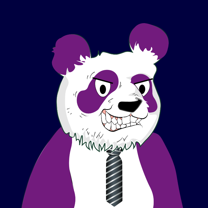 Evolving Pandas #28 static NFT preview