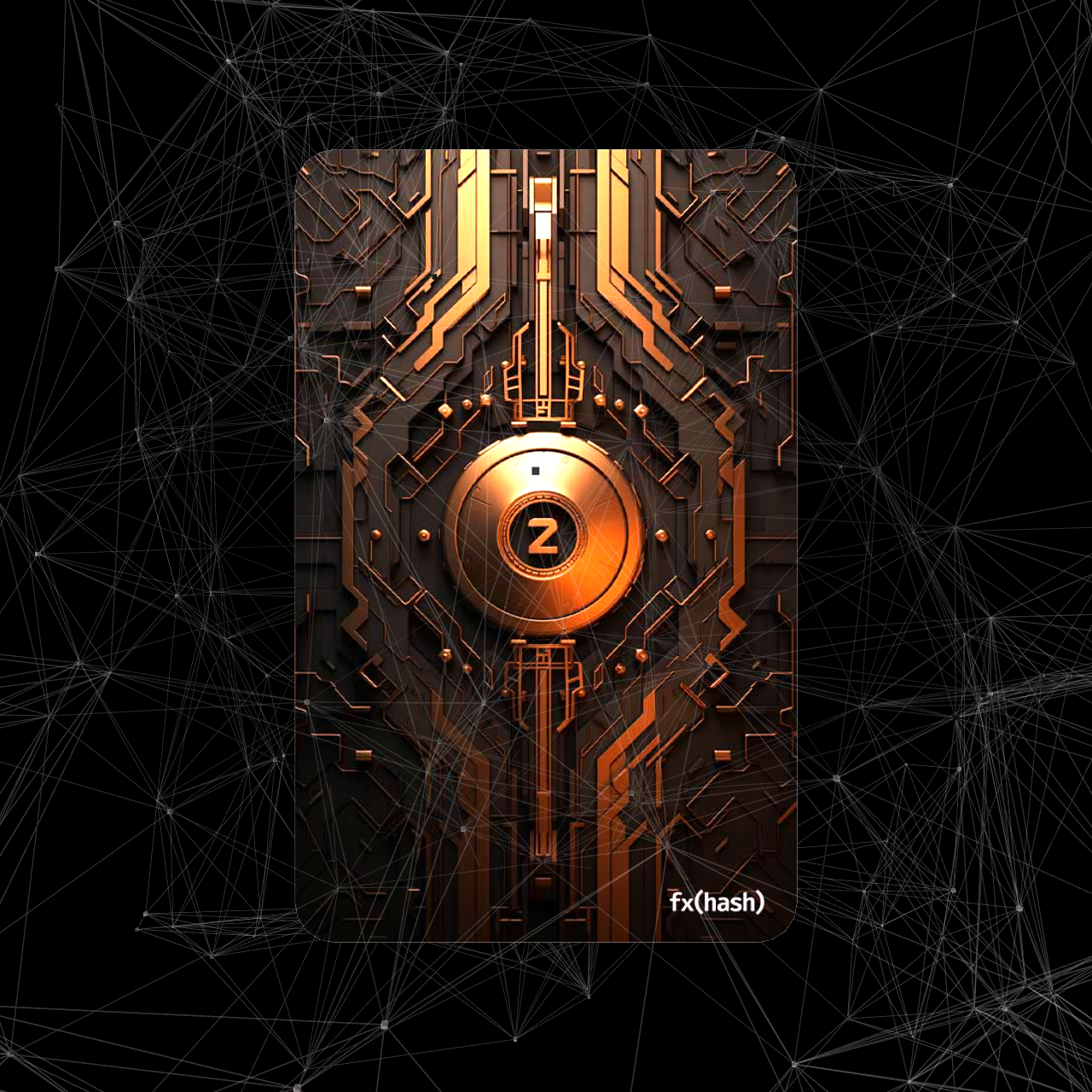 FXHash 2.0 Card #144 static NFT preview