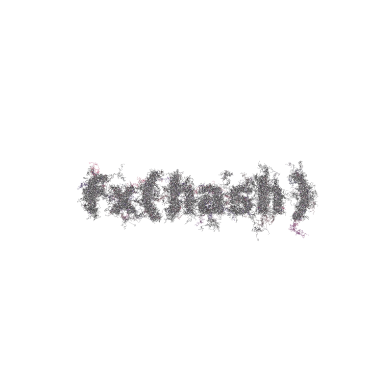 FXHASH Logo with Features #554 static token preview