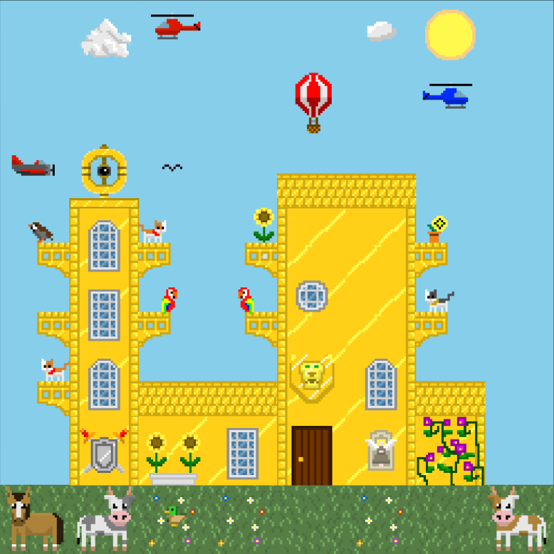 2D Mansion #290 static token preview