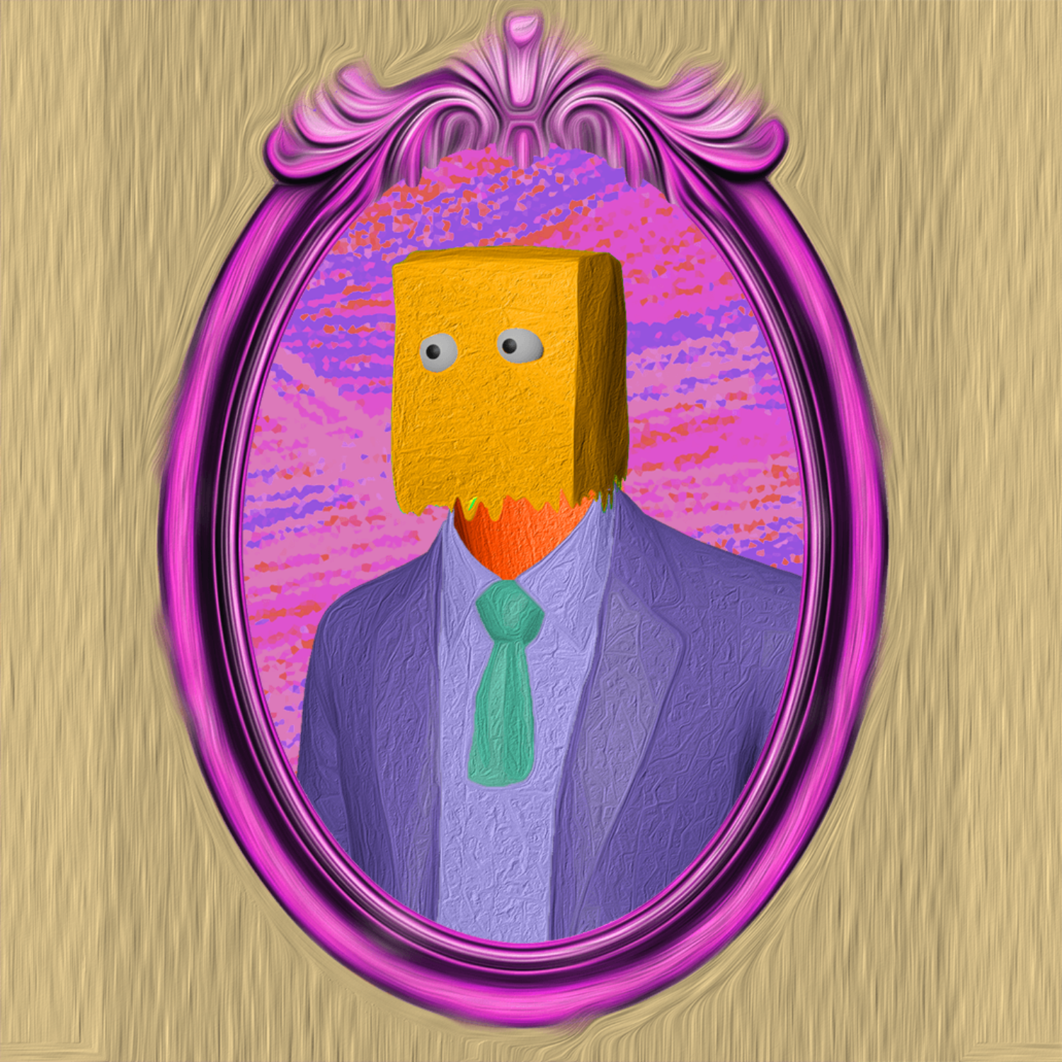 Portrait Bois #154 static NFT preview