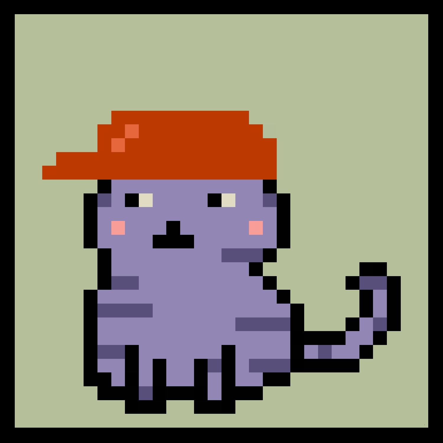 Lazy Kitties #2247 static token preview