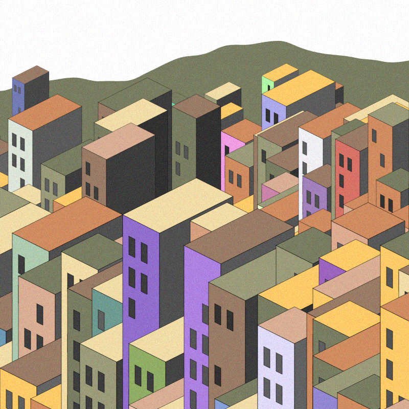 Coloured City #66 static token preview