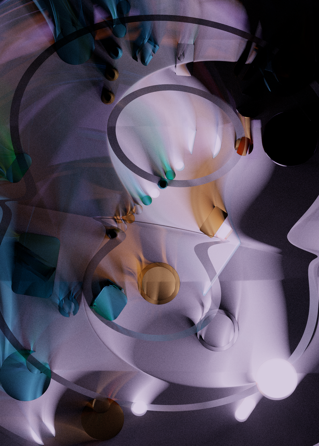 Caustic Obstacles #34 static NFT preview