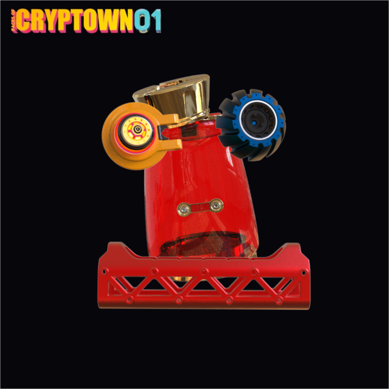 FacesOfCryptown vol.01 #61 static token preview