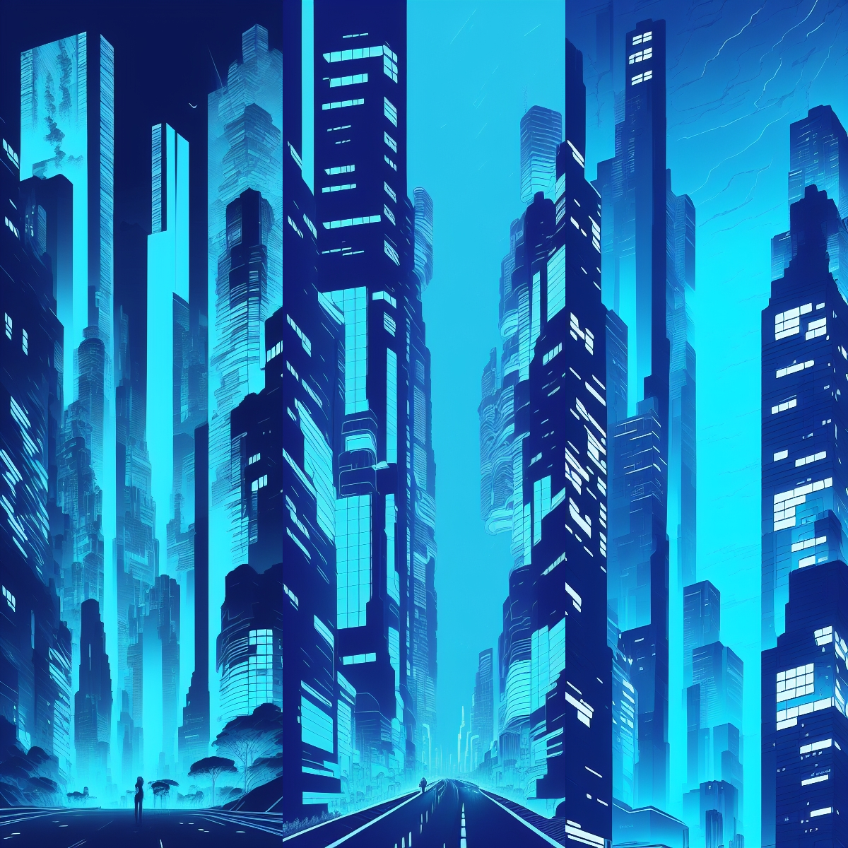 Blue City #8 static token preview