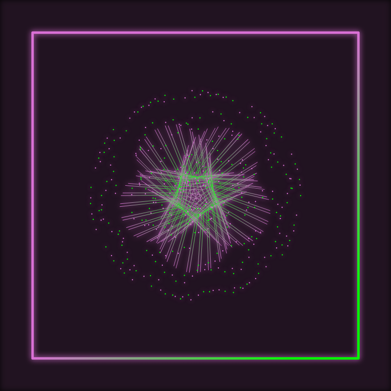 The Future Rerun - NeonFlora #33 static token preview