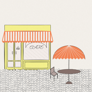 local cafe project preview