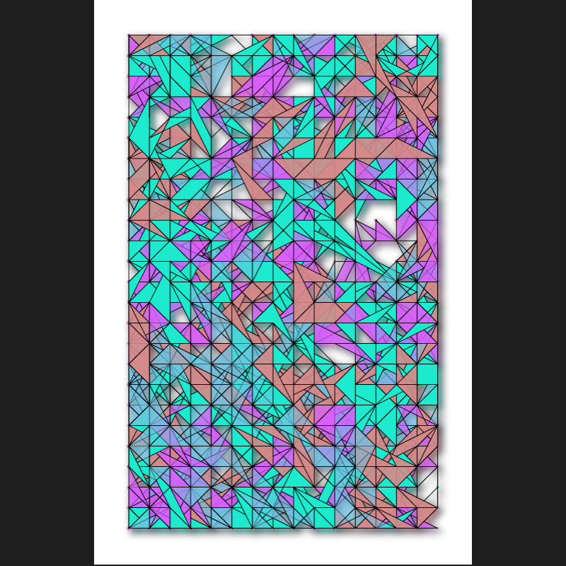 Stained Frame #52 static NFT preview