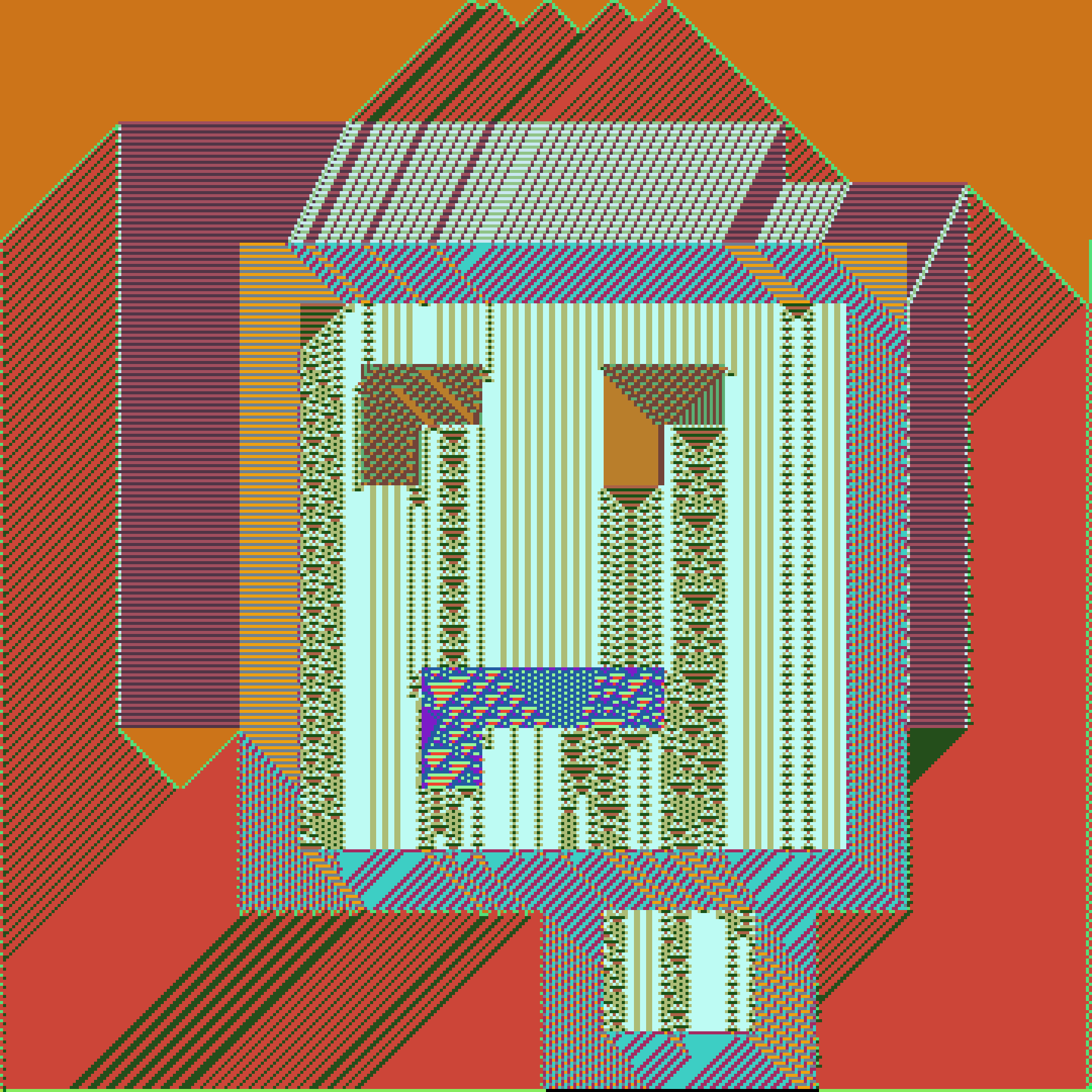 AutomataPunk, The Masquerader #489 static NFT preview
