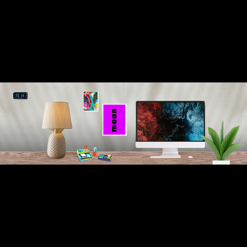 Tidy Time Twitter Banners #23 static token preview