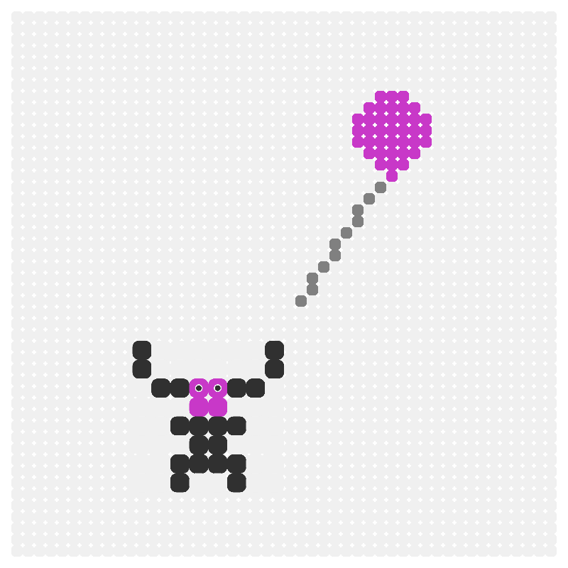 8x8 Pixel Creatures #184 static token preview