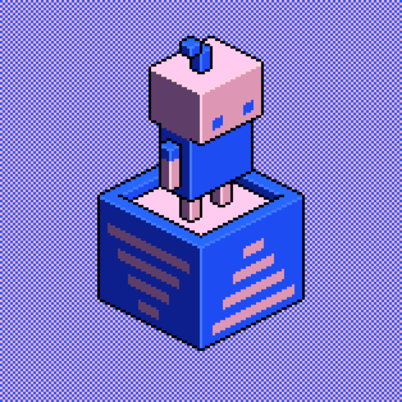 Pinkyblu Flower Vase #2 static token preview