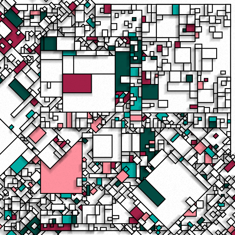 NEOPLASTICISM #97 static NFT preview