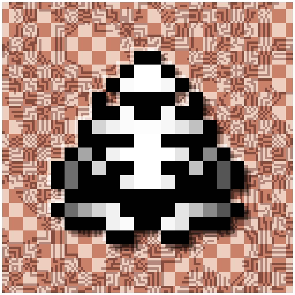 Pixel Spaceships Solos #227 static NFT preview