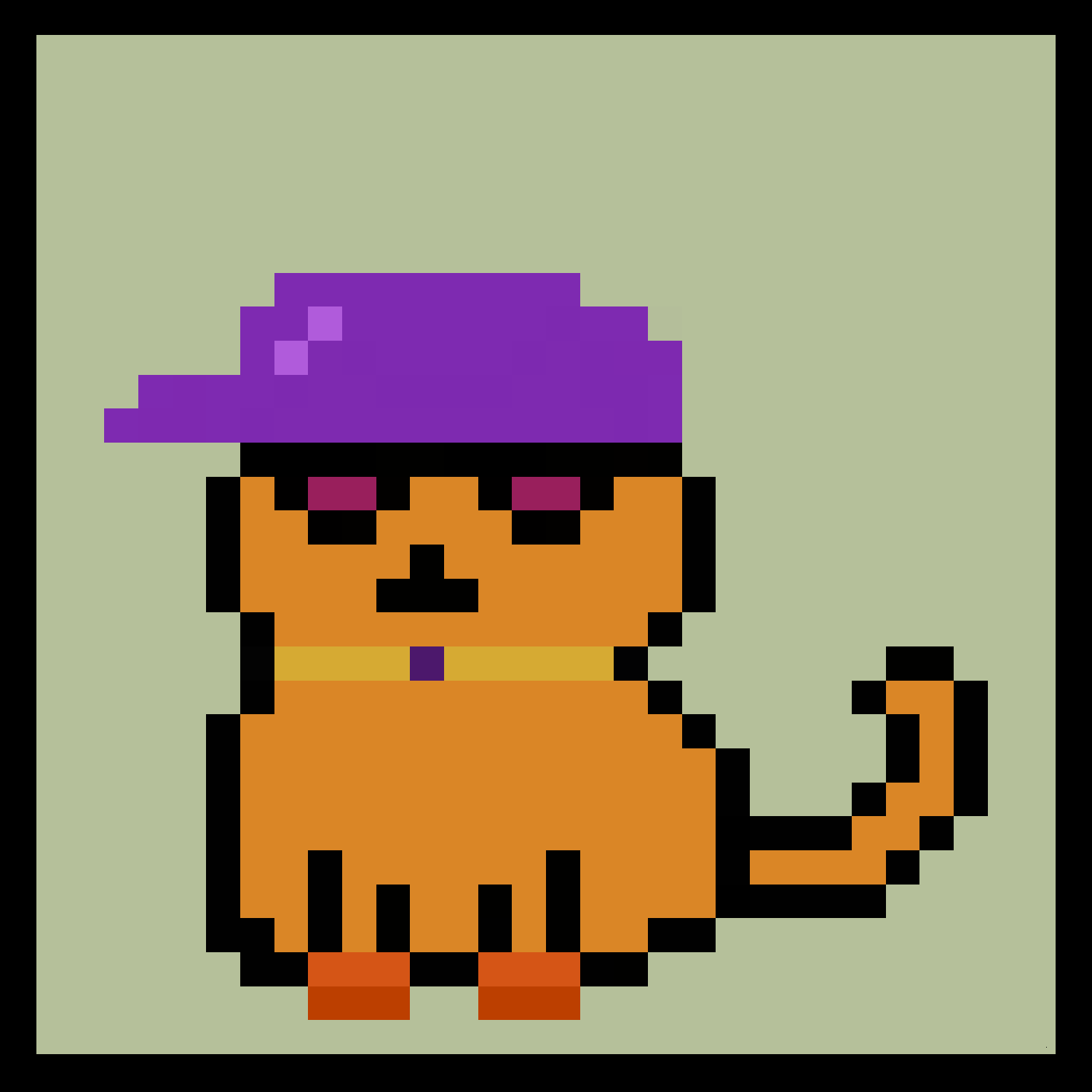 Lazy Kitties #2053 static token preview
