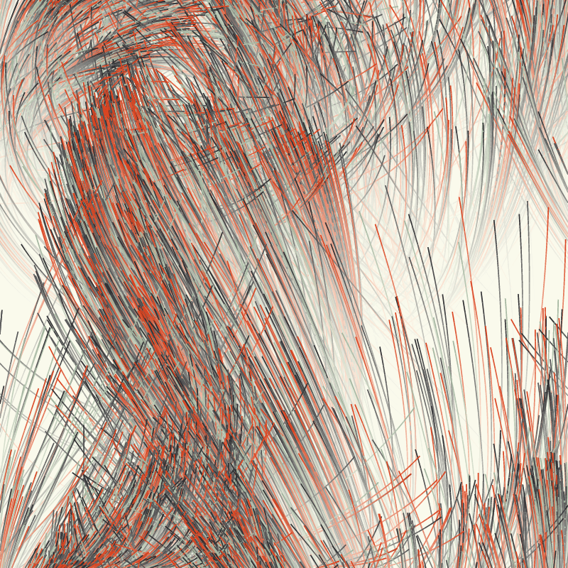 Strange Attractor Swarm #28 static token preview