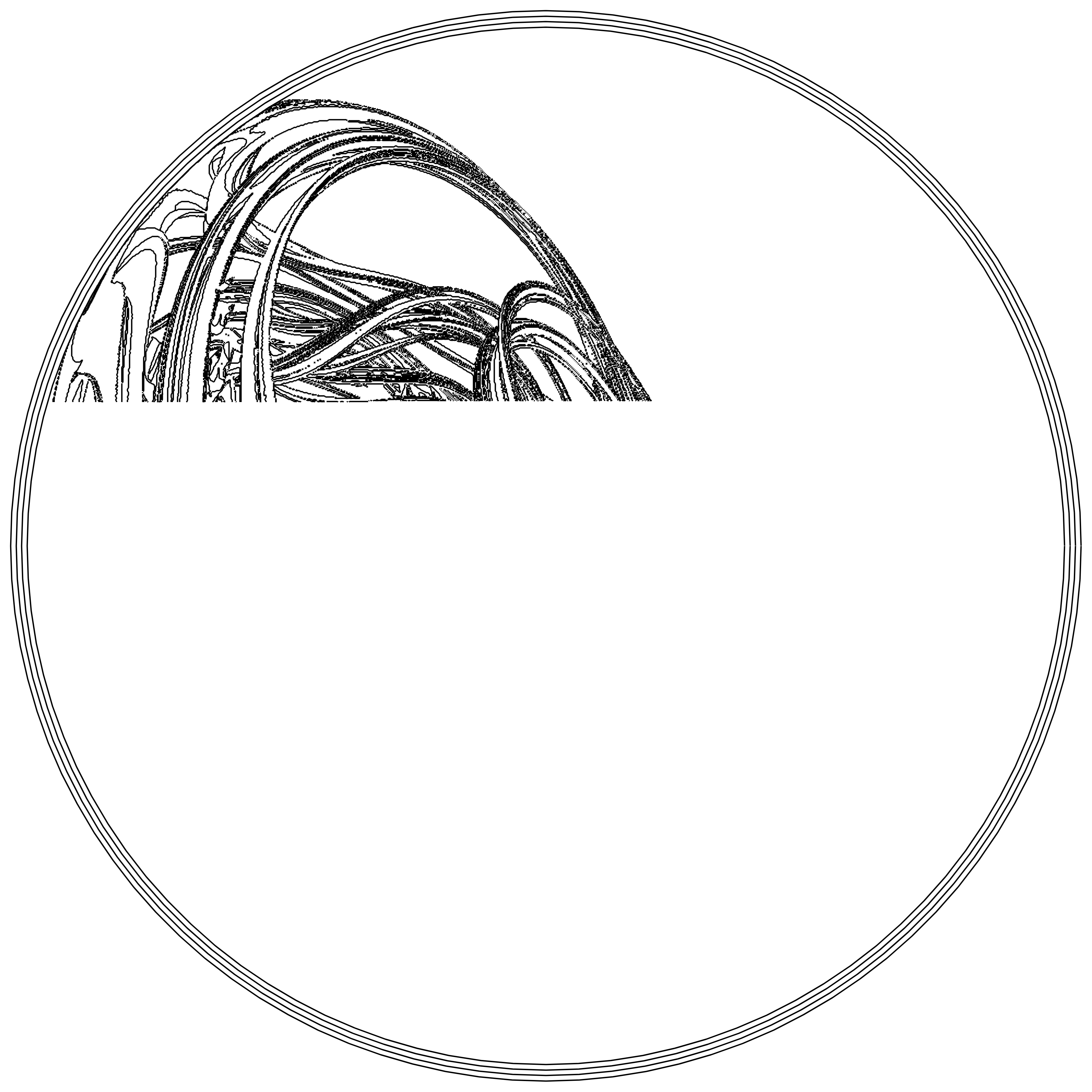 LL21 Fractal Contour #130 static token preview