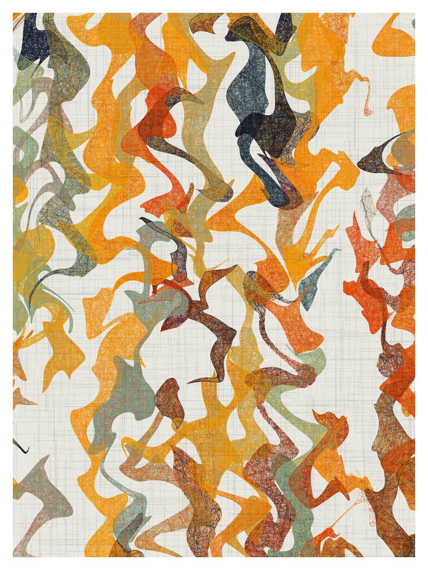 Entrecroisement #197 static NFT preview