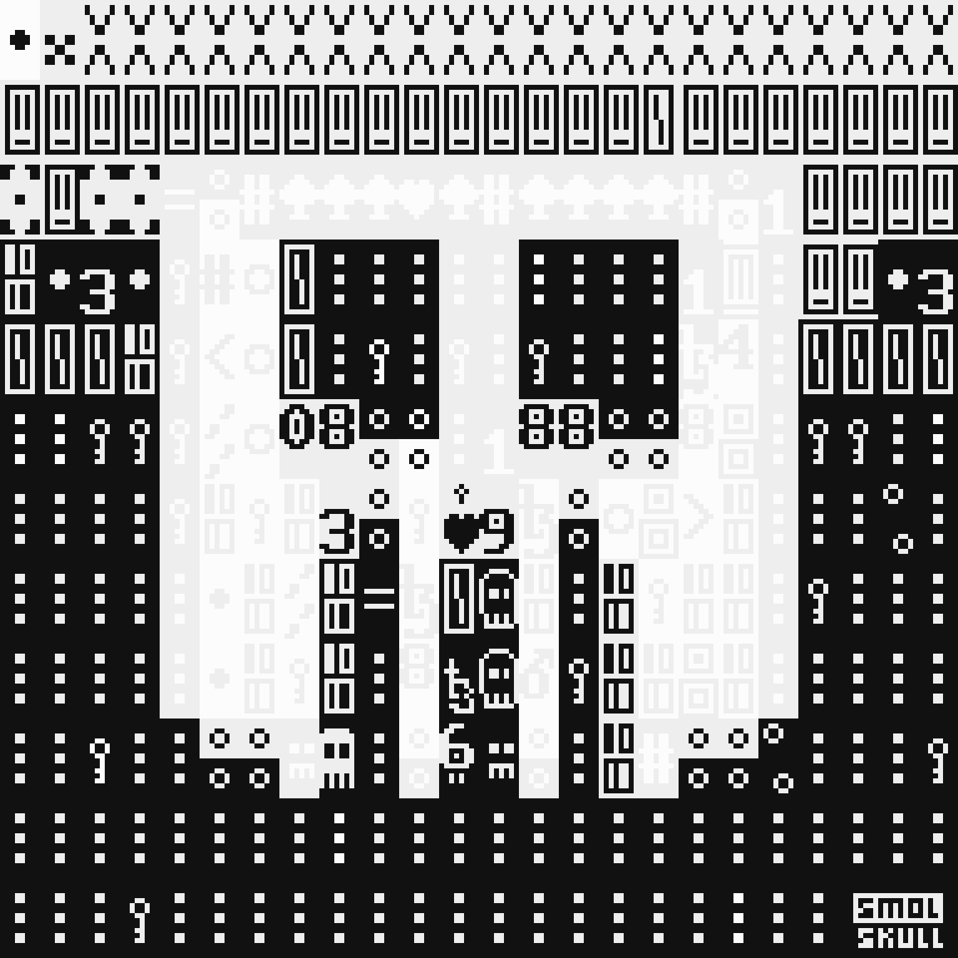 ASCII-SMOLSKULL #126 static NFT preview
