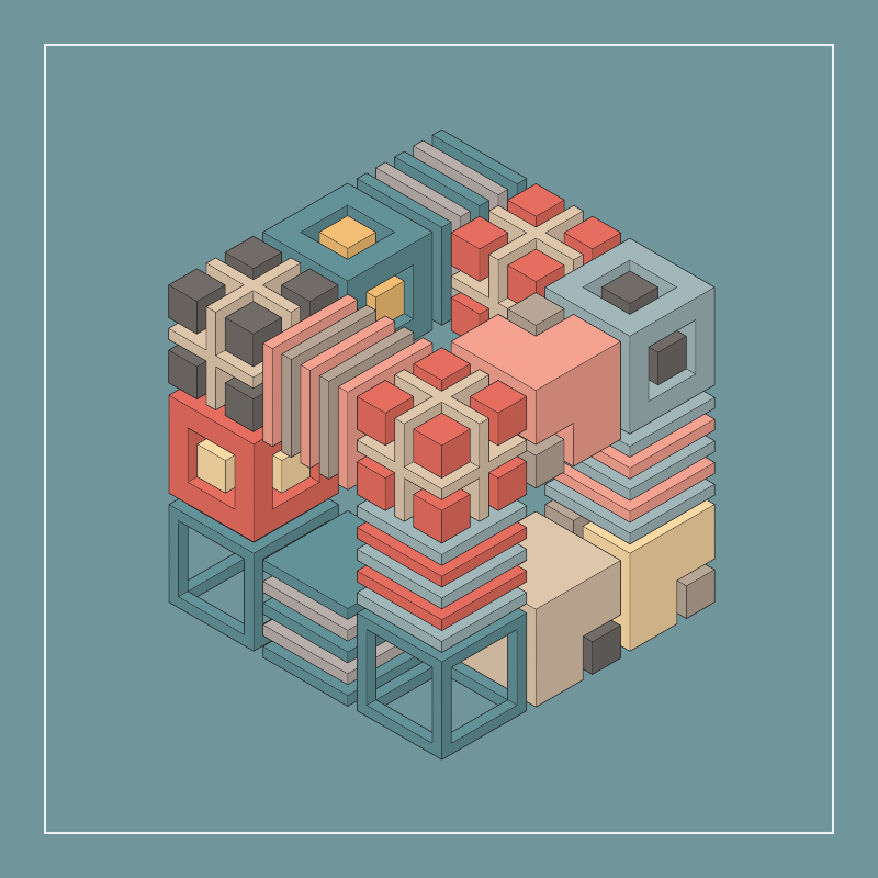 Chroma-Cube #248 static NFT preview