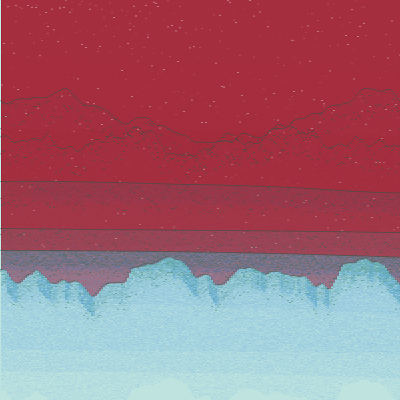 Glitched Mountains GT #90 static token preview