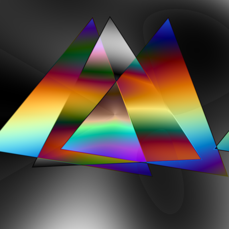Triangle Mirrors #48 static NFT preview