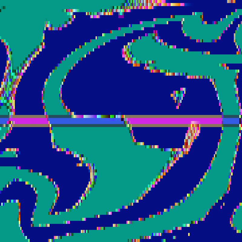 Pixel Flood #524 static NFT preview