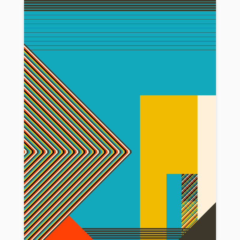 Angular Variations (Holding Space) #136 static NFT preview