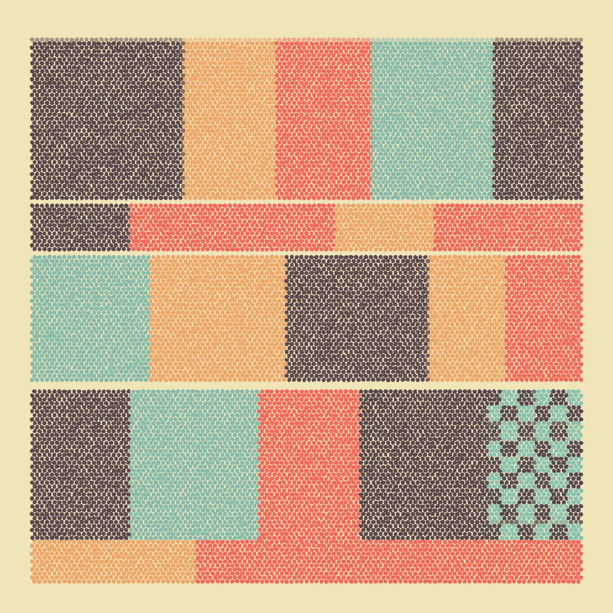 Influence no.4: Linear Composition #128 static NFT preview