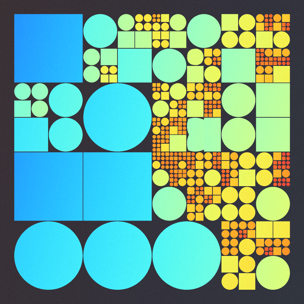 Grid Subdivision I #48 static NFT preview