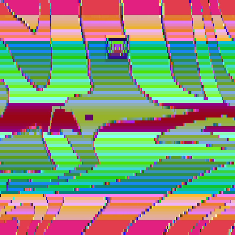 Pixel Flood #788 static NFT preview